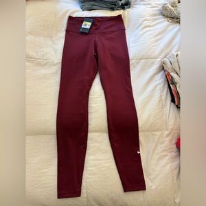 Brand new- NIKE red leggings